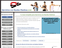 Tablet Screenshot of ejercicios-con-bandas-elasticas.com